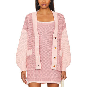 Sancia 'Frida' Pink Cardigan Size S